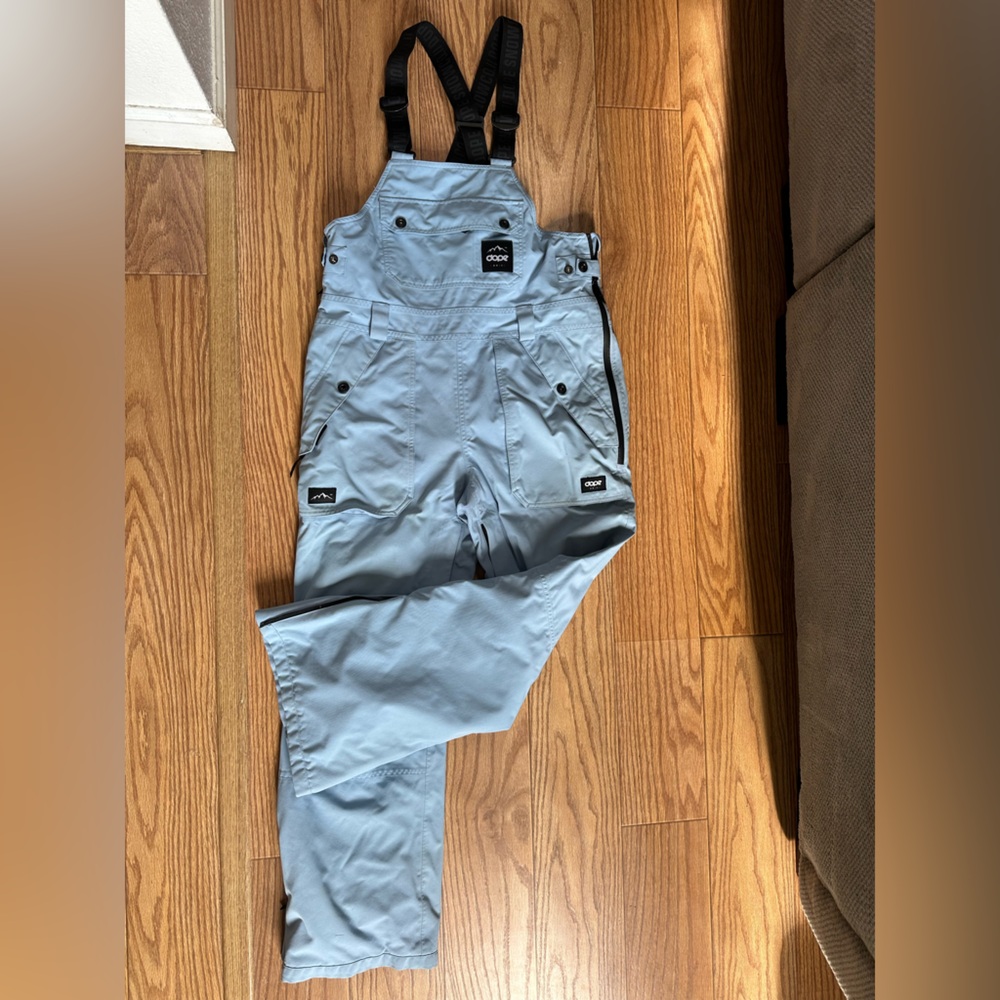 DOPE Unisex Baby Blue Ski Bibs